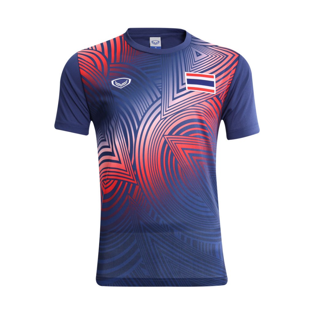GRAND SPORT เสื้อกีฬาพิมพ์ลาย THAILAND รหัสสินค้า : 011590
