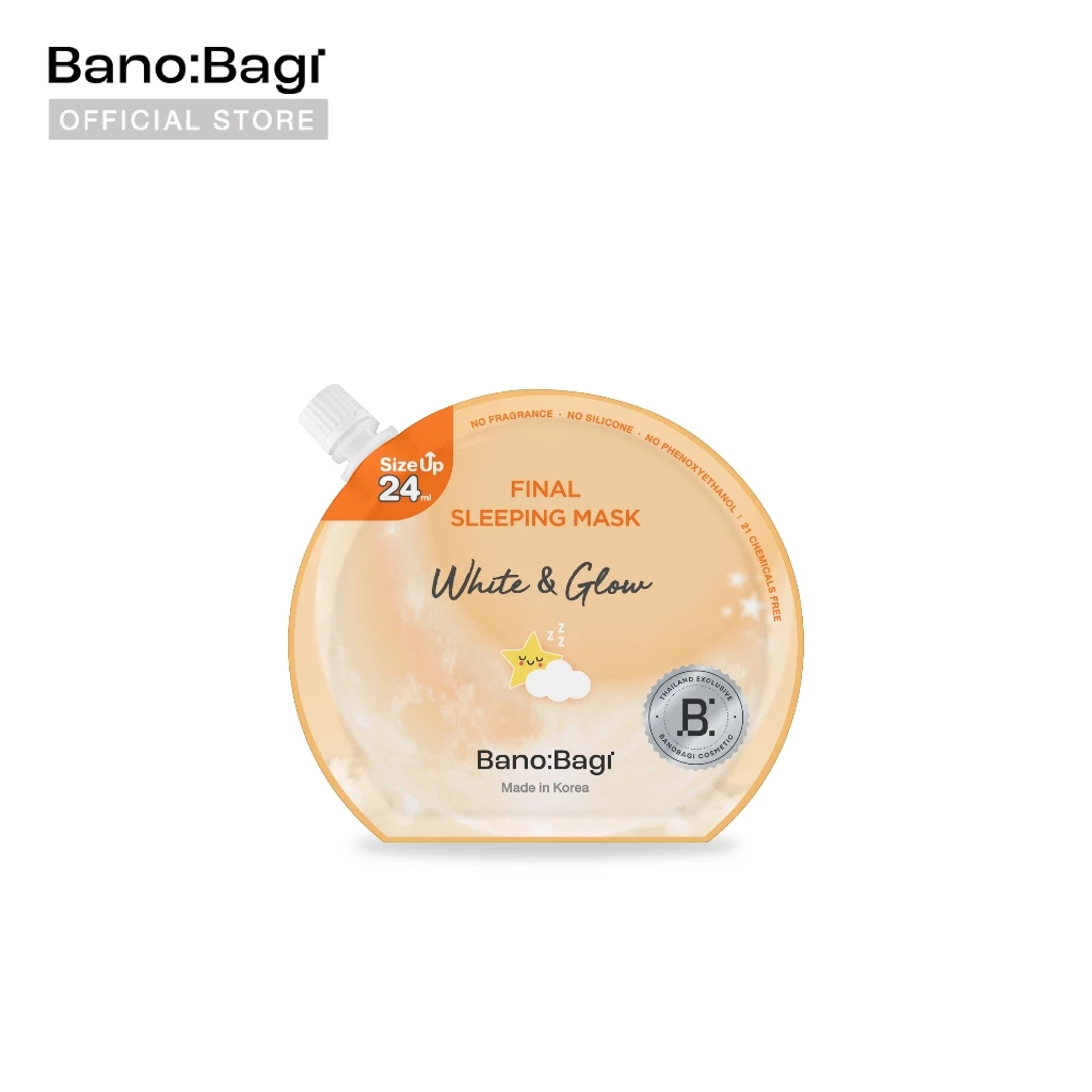 BANOBAGI Final Sleeping Mask - Whitening Plus บาโนบากิ สลีปปิ้งมาสก์ 4 สูตร thumbnail 4