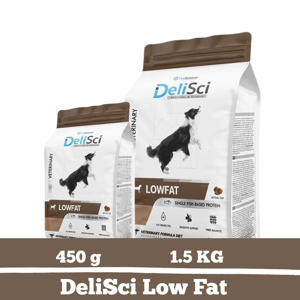 delisci Low Fat เดลิซาย อาหารสำหรับสุนัขป่วย