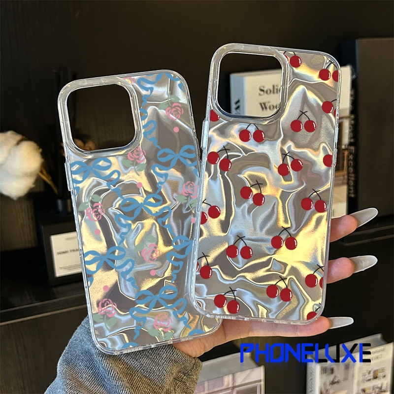 แฟชั่น เชอร์รี่ โรส คำนับ ดูเดิล เข้ากันได้กับ IPhone 16 8 14 15 13 15 14 12 11 Pro Max XR