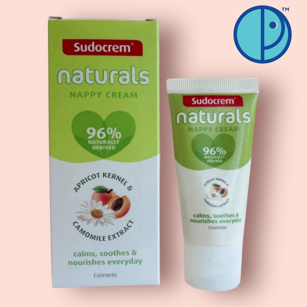 Sudocrem naturals nappy cream ซูโดเครม เนเชอรัล แนปปี้ ครีม (ขนาด 30 กรัม)
