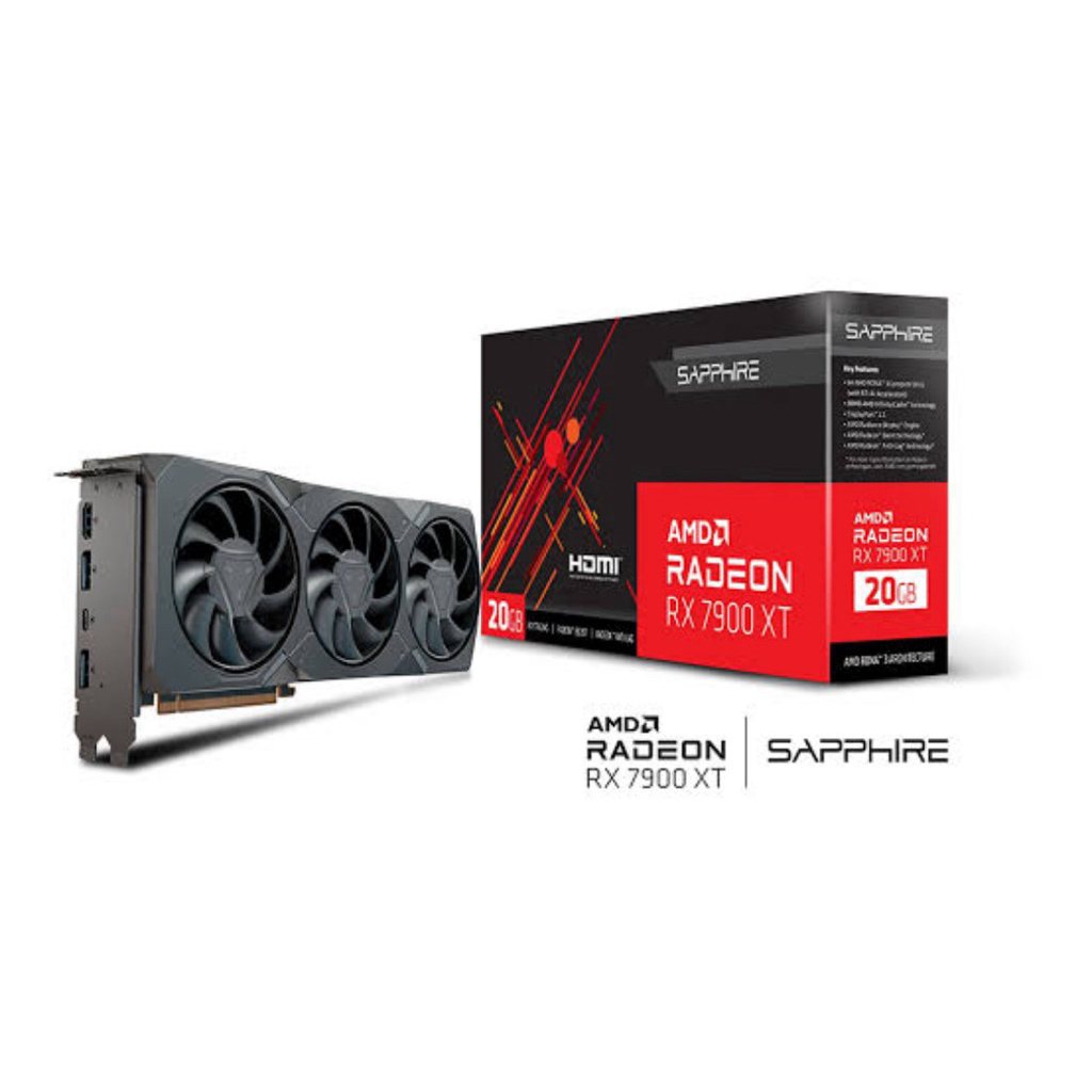 Sapphire RX 7900 XT Reference card - 20GB GDDR6 ของใหม่