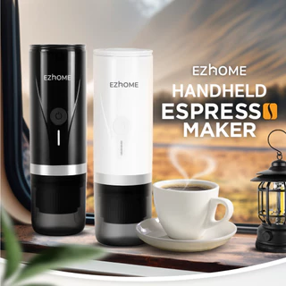 [สีใหม่] EZhome Handheld Espresso Maker รุ่น EL06 เครื่องชงกาแฟแบบพกพา แบบแคปซูลเนสเพรสโซ และกาแฟบด ไม่มีหม้อต้มในตัว