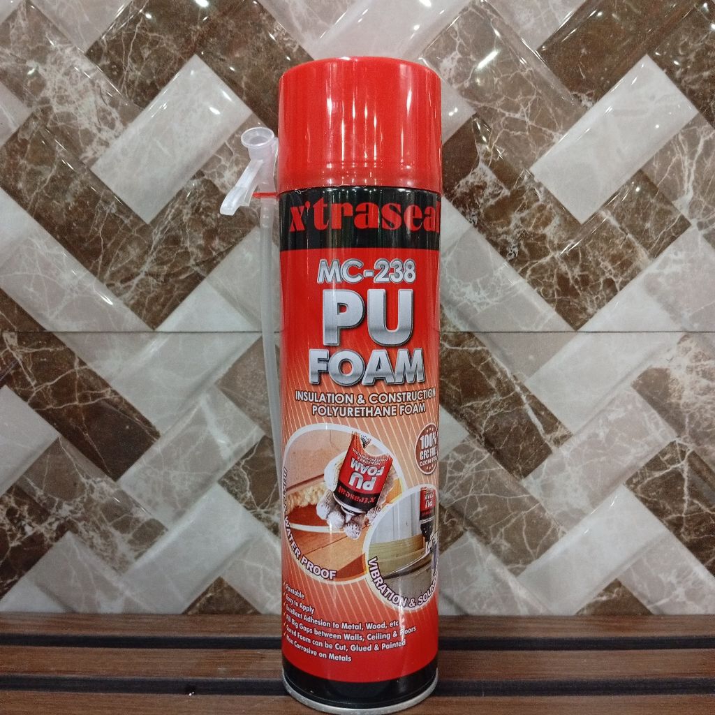 พียูโฟม (สเปรย์โฟม) PU FOAM MC-238 x'traseal  ขนาด500มล