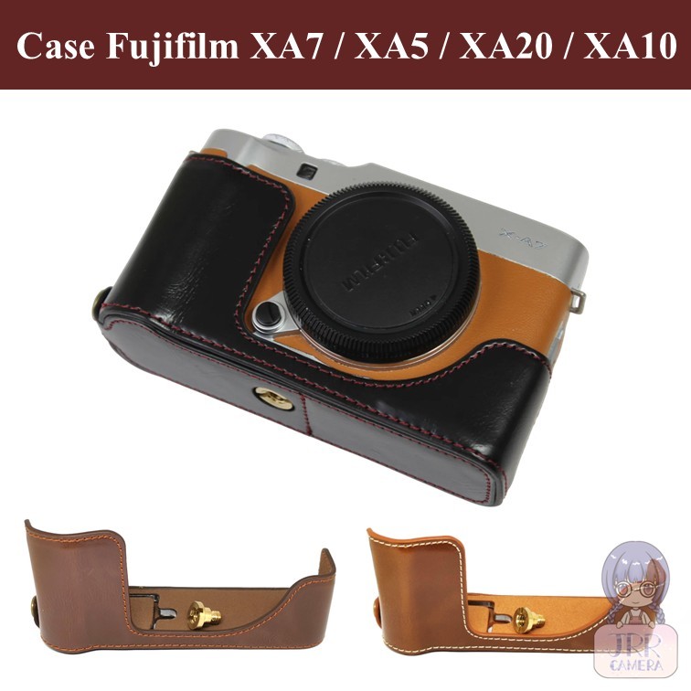 Case Fujifilm X-A7 X-A5 X-A20 X-A10 / เคส Fuji XA7 XA5 XA20 XA10 Half Case Fujifilm XA7 XA5 XA20 XA1