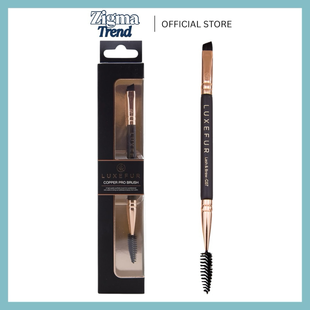 แปรงเขียนคิ้ว LUXEFUR C07 Lash & Brow Brush