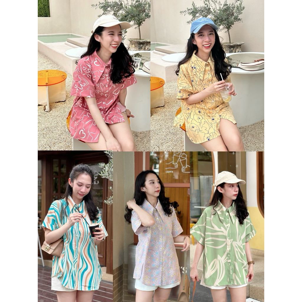 𝙋𝙚𝙥𝙚 - CAYLA.APPARELS เสื้อคอปก เสื้อเชิ้ต