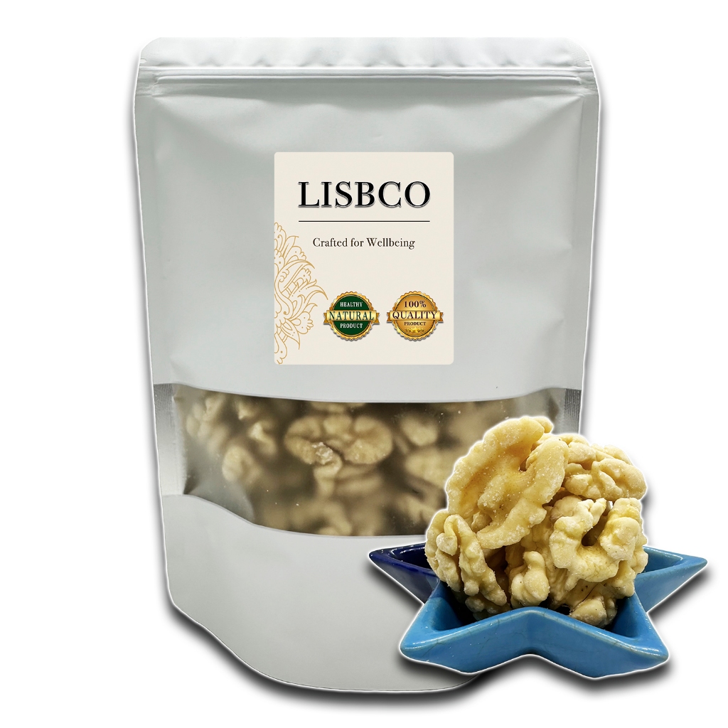 วอลนัท วอลนัทหิมะ เม็ดซีก 40 กรัม Snow Walnuts Broken 40 g Grade AA+ ไม่ปรุงรส พร้อมทาน โปรตีนสูง