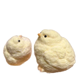 squishy chick ของเล่นบีบ สัมผัสนุ่มนวล สกุชชี่ ลักษณะของลูกไก่ สกุชชี่บีบ