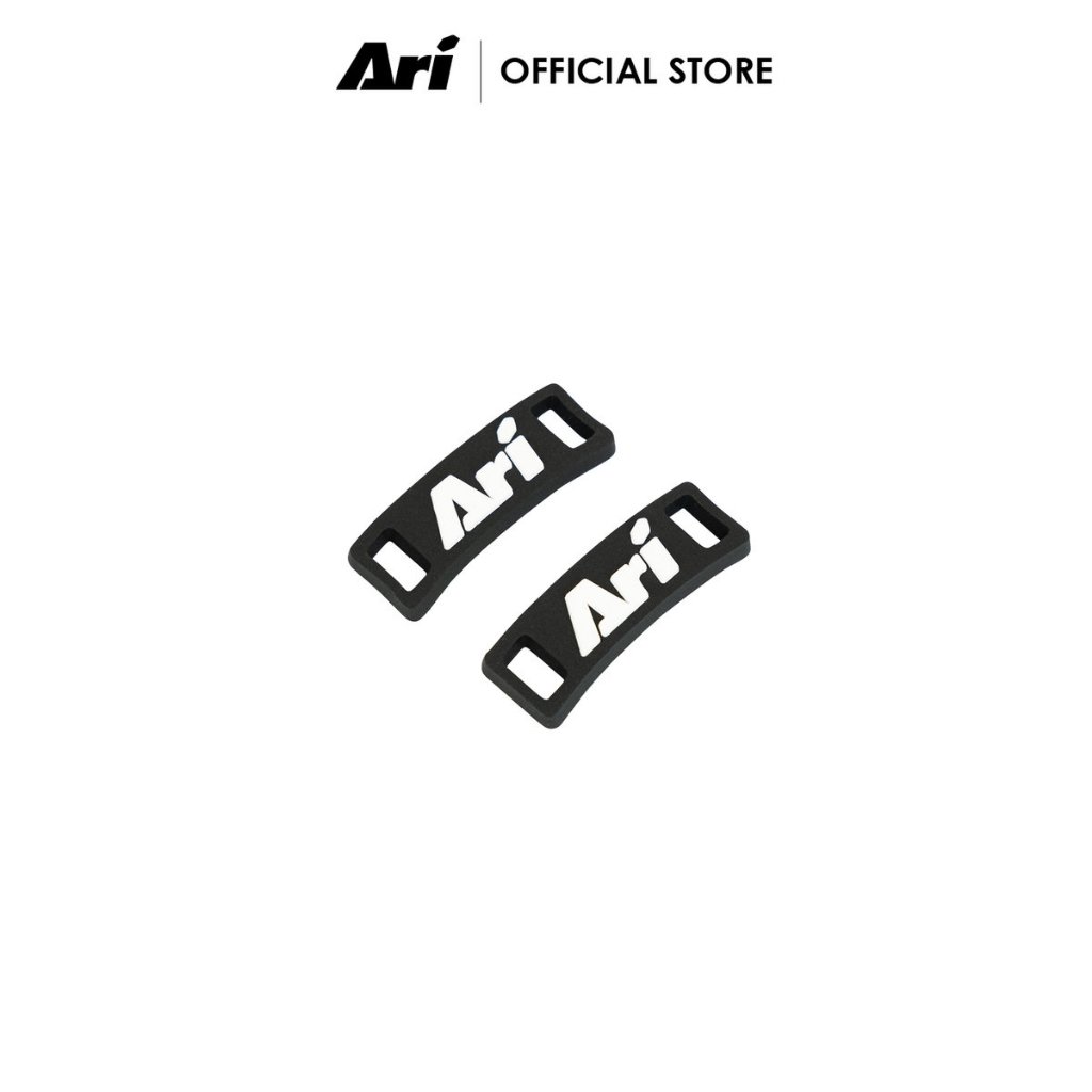 ARI SHOELACE BUCKLES - BLACK (AHW1636-01) ที่ล็อคเชื่อกรองเท้า อาริ สีดำ