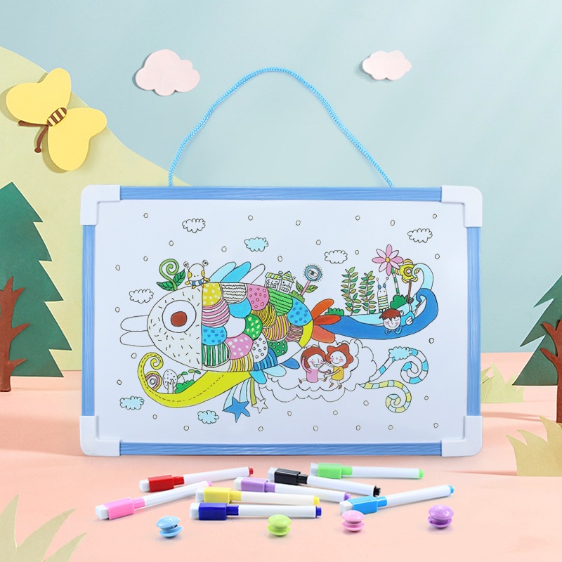 กระดานไวท์บอร์ดแม่เหล็ก 20x30/30x40 ซม. เขียนลบได้ แขวนผนัง พร้อมปากกาและแม่เหล็ก สำหรับเรียนและสำนักงาน รูปที่ 7