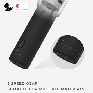 HOTO 35in1 Rotary Tool Kit ชุดเครื่องมือโรตารี่แบบไร้สาย 4V มาพร้อมความเร็วปรับได้ 5 ระดับ เจาะ ตัด ขัด เจียร ครบจบในตัว