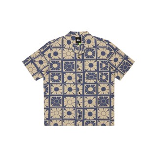 QUIKSILVER เสื้อเชิ้ตแขนสั้นผู้ชาย Mens Schank Short Sleeve …