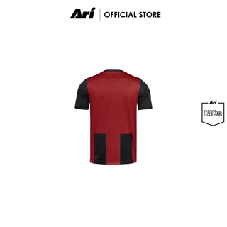 ARI KIDS ADEPT STRIPES TEAM JERSEY - RED/BLACK (AAP2924-05) เสื้อฟุตบอล เด็ก อาริ ADEPT STRIPES สีแดงดำ
