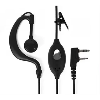 หูฟังวิทยุสื่อสาร Type-K พร้อมไมค์+ปุ่ม PTT ใช้กับ Mashell Fujital Spender Echo Commander X-Com