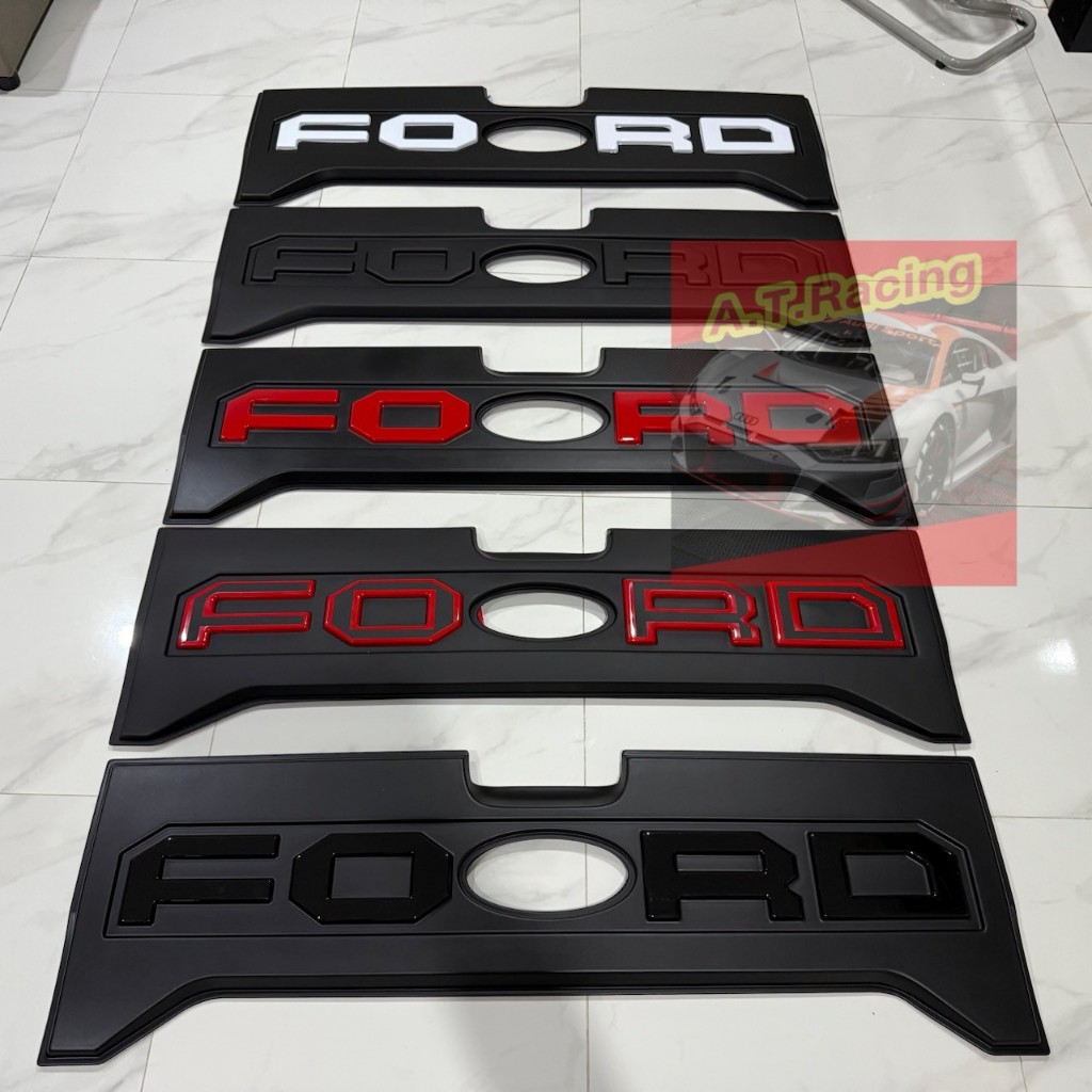 แผ่นปิดท้าย FORD RANGER 12-21 แบบเว้าแผ่นปิดท้ายกระบะ RANGER 12-21 / รถปี 22 NEXT GEN**ใส่ไม่ได้**