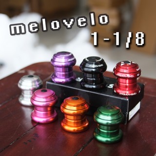 ถ้วยคอจักรยาน MELOVELO 1-1/8 No thread ซางตรง