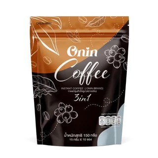 อรอิน กาแฟ Onin coffee instant coffee mixed powder 1ห่อมี10ซอง