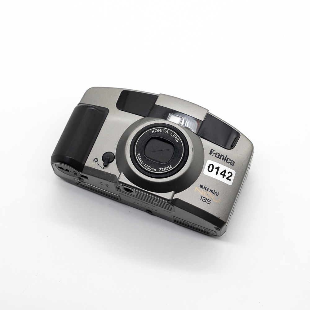 กล้องฟิล์ม Konica Big mini NOU 135 ใช้ฟิล์ม 135mm แฟลชออก ทำงานเต็มระบบ