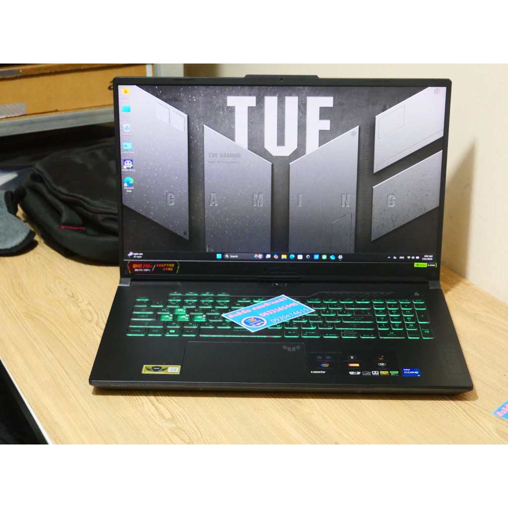 #17.3. #RTX4060 & #i7-12700H #240Hz 2K Asus TUF Gaming F17