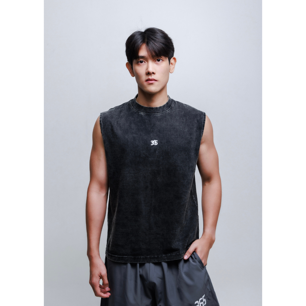 เสื้อกล้ามแขนกุดผู้ชายออกกำลังกาย Men Tank Top แบรนด์Gain365