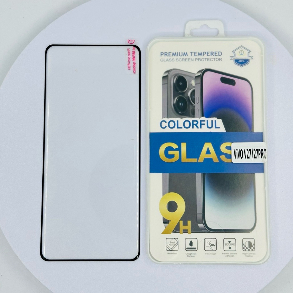 Vivo V29 V25Pro V27 V27Pro Reno10 Reno10Pro Reno10Pro+  Reno8T Realme10Pro Realme10Pro+ กะจกเต็มจอ จ