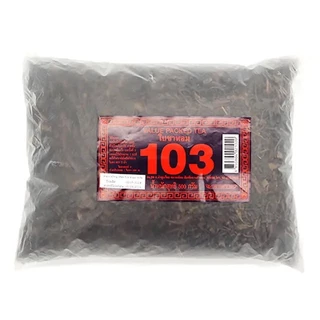 ใบชาหอม เบอร์ 103 ตราสามม้า ขนาด 500 กรัม ทำจากใบชาจีนอบแห้งธรรมชาติ 100%