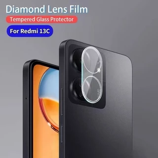 ฟิล์มเลนส์กล้อง ป้องกันเลนส์กล้อง 9Dสําหรับ Xiaomi Redmi 13C / Poco C65