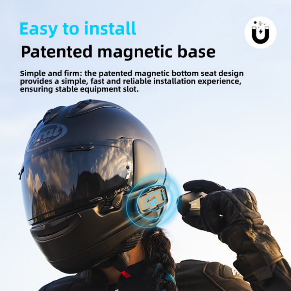 CARDO EDGE_PRO Motorcycle Helmet Bluetooth Headset