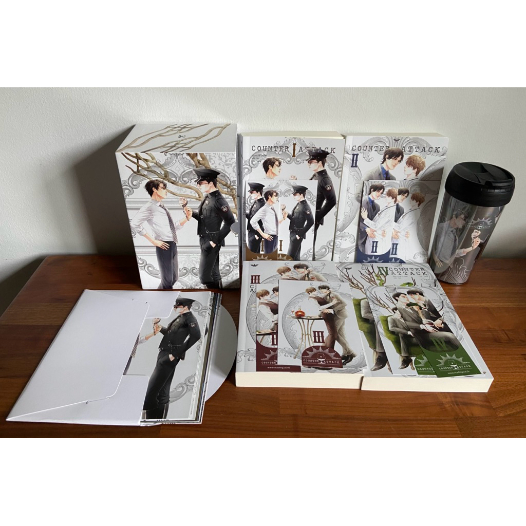 นิยายวาย Boxset Counter Attack (มีแก้ว)