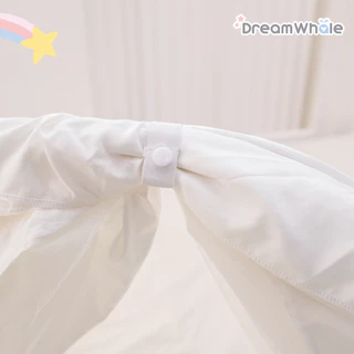 DreamWhale มุ้งกันยุง พร้อมที่บังแสง มินิมอลเกาหลี ตาข่ายนุ่มละเอียด กางได้ด้วยมือเดียว กางเงียบไร้เสียง ไม่รบกวน