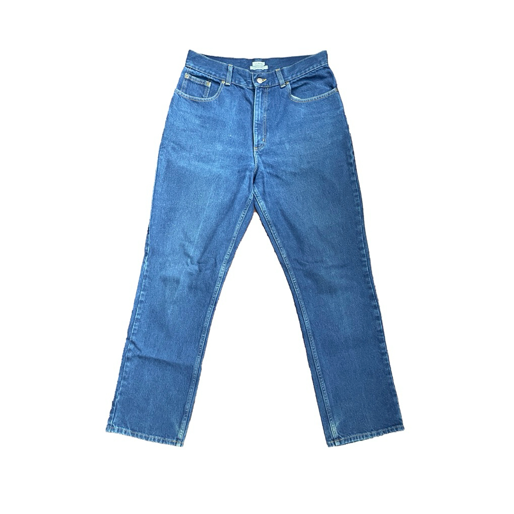 กางเกงยีนส์วินเทจ LL.Bean สวยสวย โทนสีบลูเข้ม