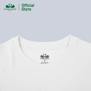ห่านคู่ เสื้อยืดซับในผู้หญิง ผ้าร่อง