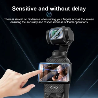 Actual Tempered Film Set for DJI Osmo Pocket 3 ฟิล์มกระจกกันรอย เลนส์-หน้าจอ