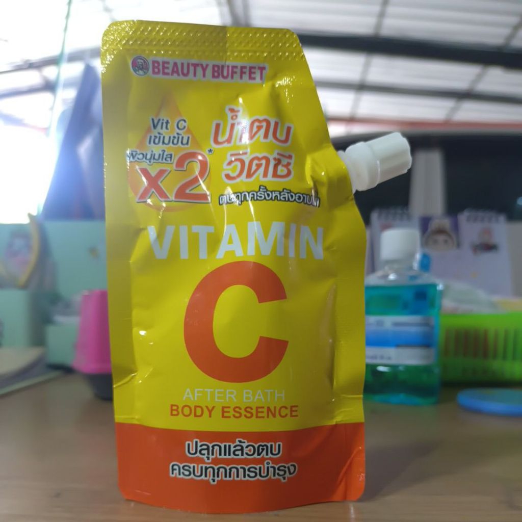 น้ำตบ วิตซี Vit C เข้มข้นผิวนุ่มใส x 2ตบทุกครั้งหลังอาบน้ำ📌ปริมาณสุทธิ 50 มล.