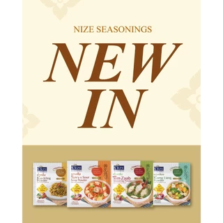 NIZE ผงไนซ ผงปรุงรสคลีน สูตรต้มแซ่บ ลดโซเดียม ไม่ใส่ผงชูรส แพ็ค 2 ซอง (2NZ_254)