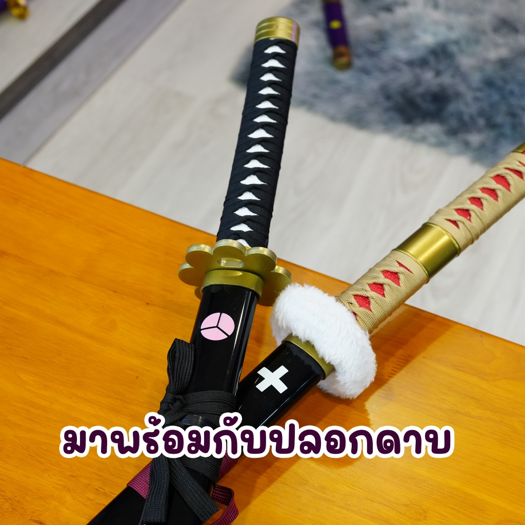 ดาบโซโล วันพีช zoro sword onepiece ดาบมีไฟ usb ดาบไม้ ระบบสัมผัส ชาร์จได้ - รูปที่ 3