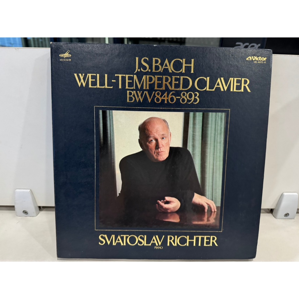 5LP Vinyl Records แผ่นเสียงไวนิล J.S.BACH WELL-TEMPERED CLAVIER    (J4A188)