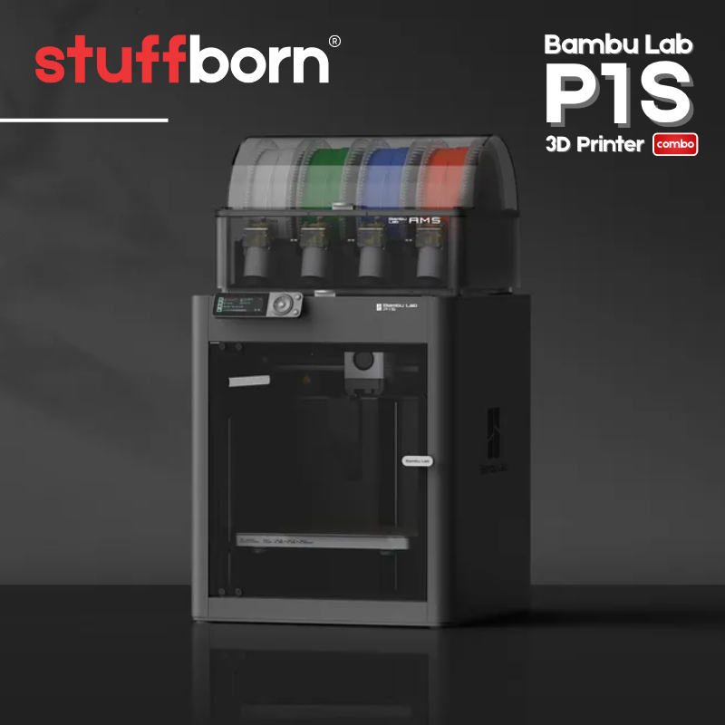 [พรีออเดอร์] Bambu Lab P1S Combo | 3D Printer เครื่องพิมพ์ 3 มิติ Stuffborn