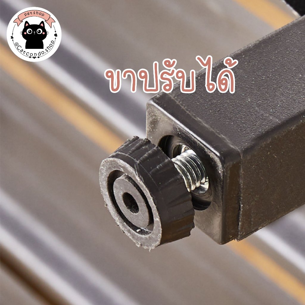 🌵 เตียงจัมโบ้สุนัข เตียงนอนสัตว์เลี้ยง ที่นอนสุนัข ที่นอนแมว เตียงเหล็กสัตว์เลี้ยง ทนทานสูง 🌵 รูปที่ 7
