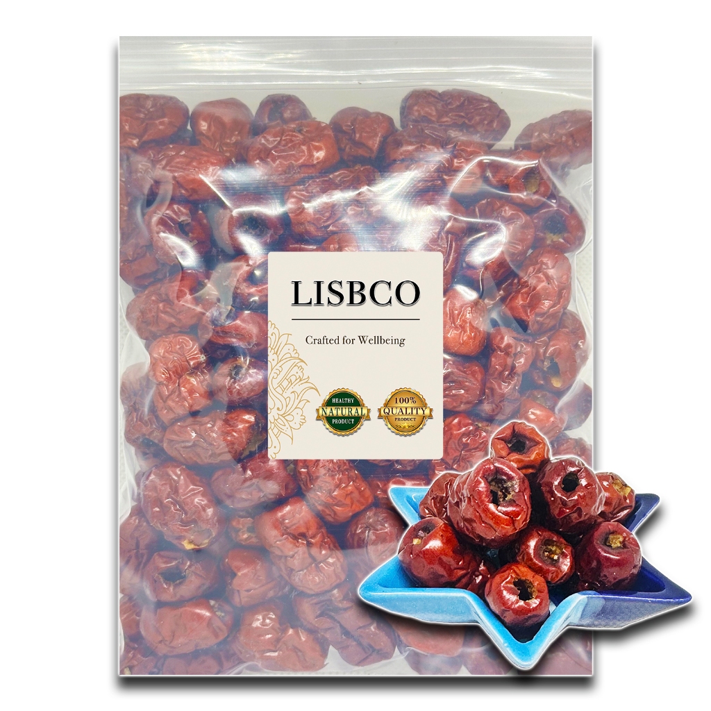 พุทราแห้ง 500 กรัม พุทราจีนอบแห้ง Jujube Chinese Dried Jujube Grade AAA Red Date 干枣 พุทราอบแห้ง