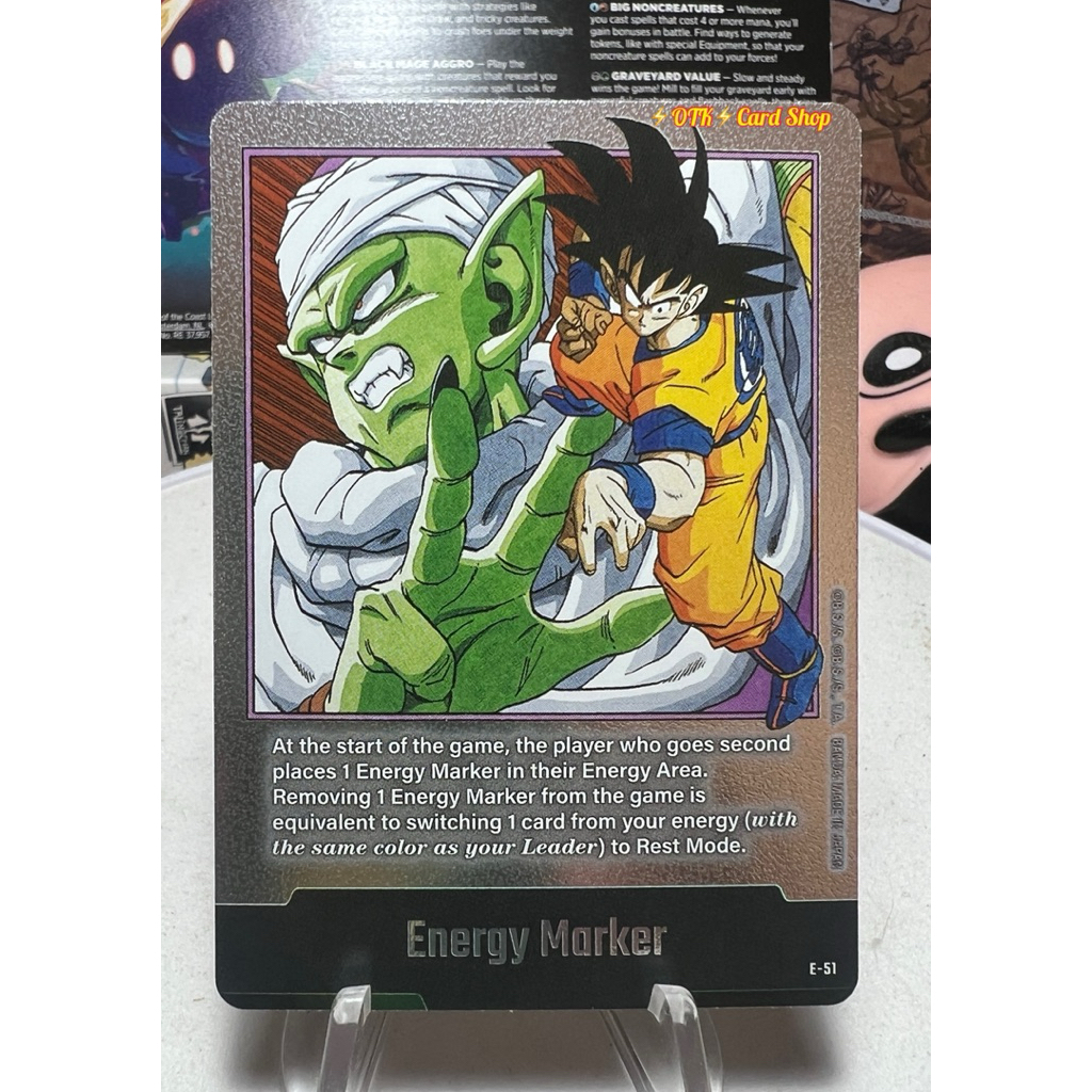 Dragonball Card Game Fusion World🇺🇸MANGA BOOSTER 01 [SB01] Eng. Edition Single Card Rarity:Energy Ca