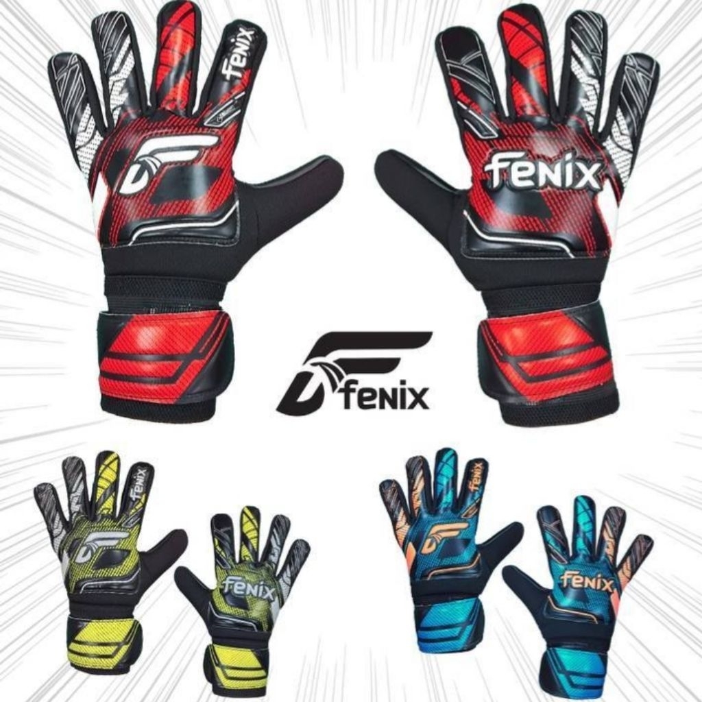 (FENIXลิขสิทธิ์💯)ไซส์ 5-10 ถุงมือโกล์ เด็ก-ผู้ใหญ่/ถุงมือผู้รักษาประตู Grand Sport FENIX ไซส์เด็ก-ผู้ใหญ่