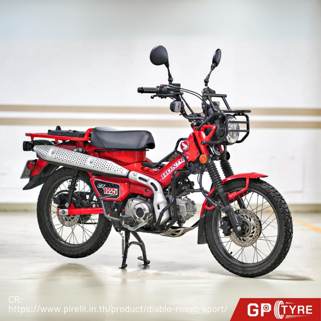 ยางกึ่งวิบาก Pirelli City Cross ขอบ 17 CT125 PG-1 Wave Dream 2.75-17 3.00-17 พีรารี่ เวฟ ดรีม ราคา ถูกที่สุด ดีลบีเคเค แกลเลอรีภาพที่ 4