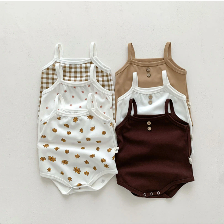 100% ใหม่ Baby Girl Suspsend Jumpsuit รูปที่ 7