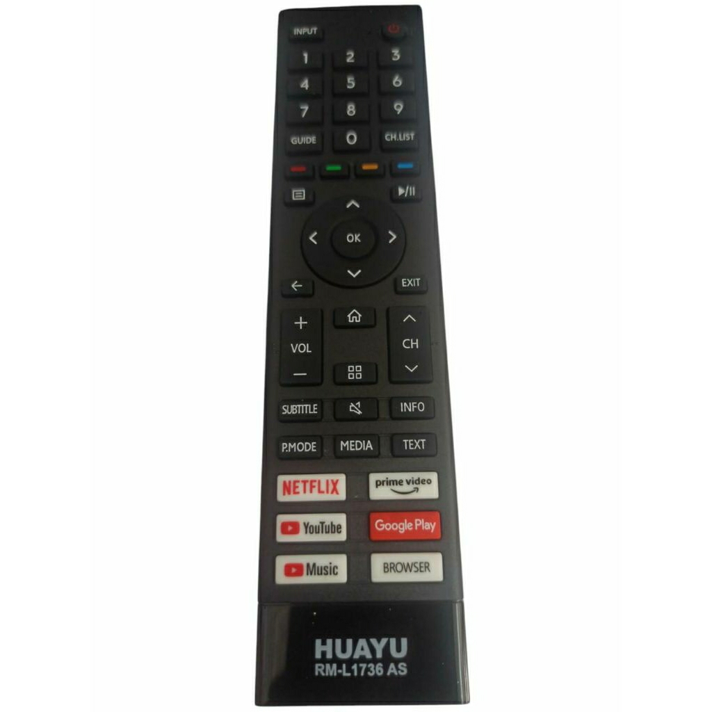 Remote TV Hisense (ใช้งานได้ทุกรุ่นเฉพาะทีวี Hisense เท่านั้น) รีโมท์ทีวี ใส่ถ่านสามารถใช้ได้เลย