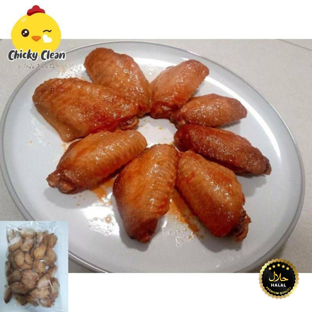ปีกกลาง​สไป​ซี่ อร่อยนัว ชุ่มฉ่ำ