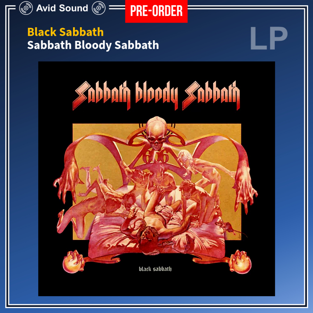 Pre-Order แผ่นเสียง Black Sabbath Sabbath Bloody Sabbath ใหม่ ซีล Black Sabbath Vinyl LP