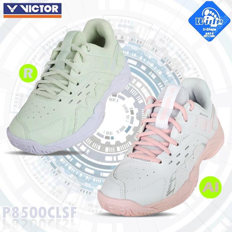 【 ของแท้ 💯% 】รุ่นใหม่่! รองเท้าแบดมินตันสตรี วิคเตอร์ รุ่น P8500CLS (P8500CLSF)