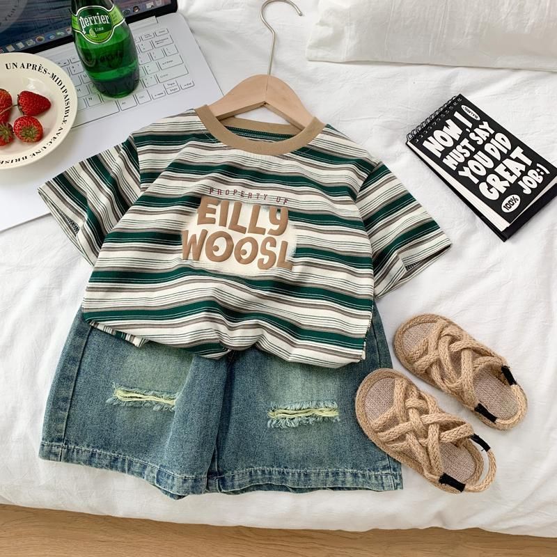 ชุดไทยเด็กชายชุดเสื้อยืดเด็กผู้ชายชุดเชตเด็กผู้ชายชุดเด็กเท่เสื้อผ้าเด็กผู้ชายชุดเซทเด็กชายชุดแฟชั่นเด็กผู้ชาย